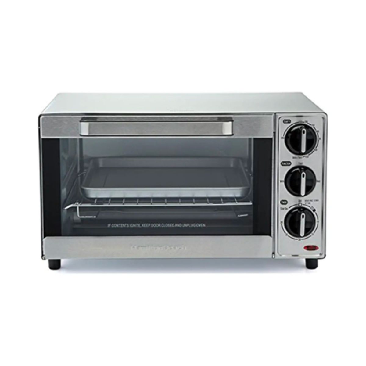 Horno Tostador Hamilton Beach Acero Inoxidable