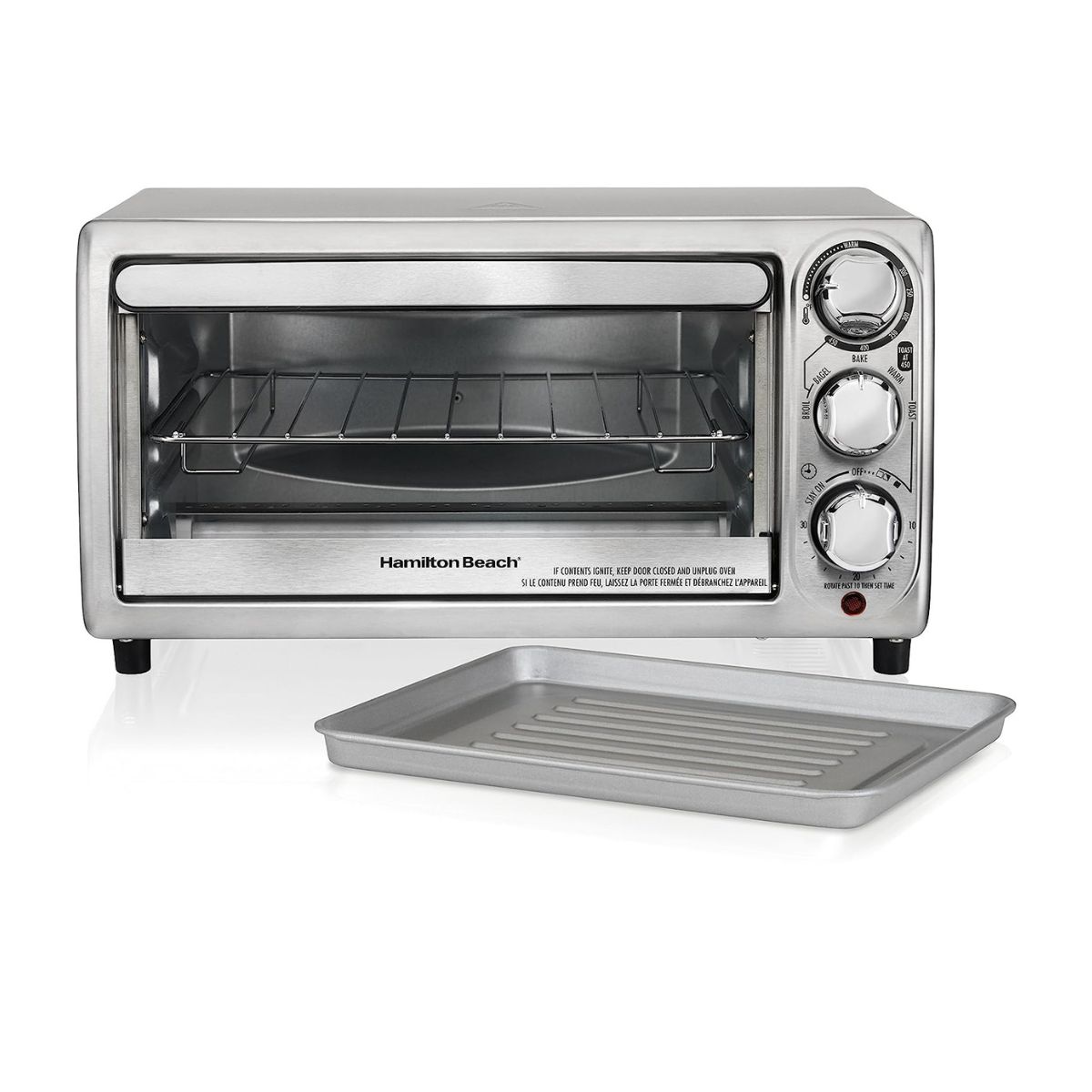 Horno Tostador Hamilton Beach 4 Rebanadas