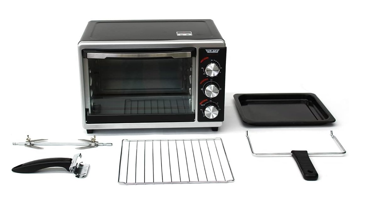 Foto 5 pulgar | Horno  Asador Tostador Rosticero Freidora De Aire Rosti-max Turmix Tu48