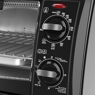 Foto 5 | Horno Tostador Black+Decker 4 Rebanadas To1342b-mx Negro