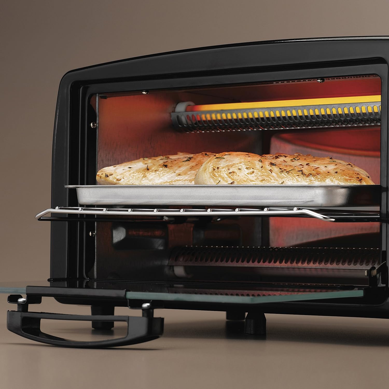 Foto 4 pulgar | Horno Tostador Eléctrico Proctor Silex 1050 Watts 31118r Negro