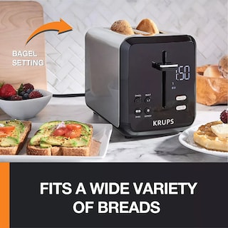 Foto 4 | Tostador Digital Krups 2 Rebanadas 7 Niveles Temperatura