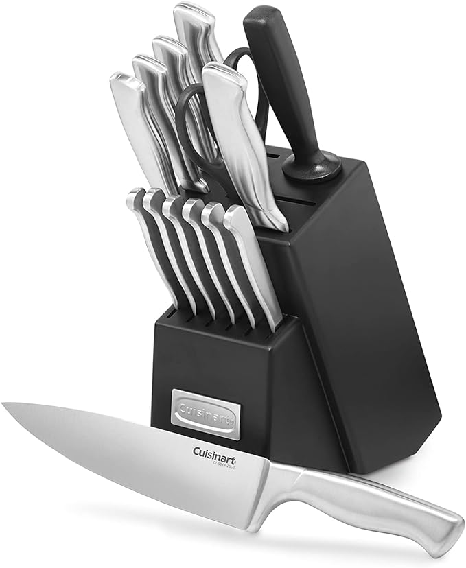 Foto 4 pulgar | Tostadora Clásica de Metal de 4 Cortes CPT-180WP1 con Control Personalizado y Cuchillo de Cocina de 15 Piezas