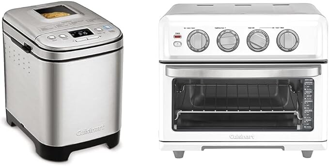 Máquina De Fabricante De Pan Cuisinart Configuraciones Compactas Y Automáticas Personalizables Panes De Hasta 2 Li $17,952