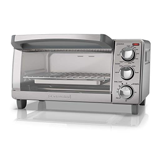 Foto 2 pulgar | Venta Internacional - Horno Tostador Black+Decker 4 Rebanadas Acero Inoxidable