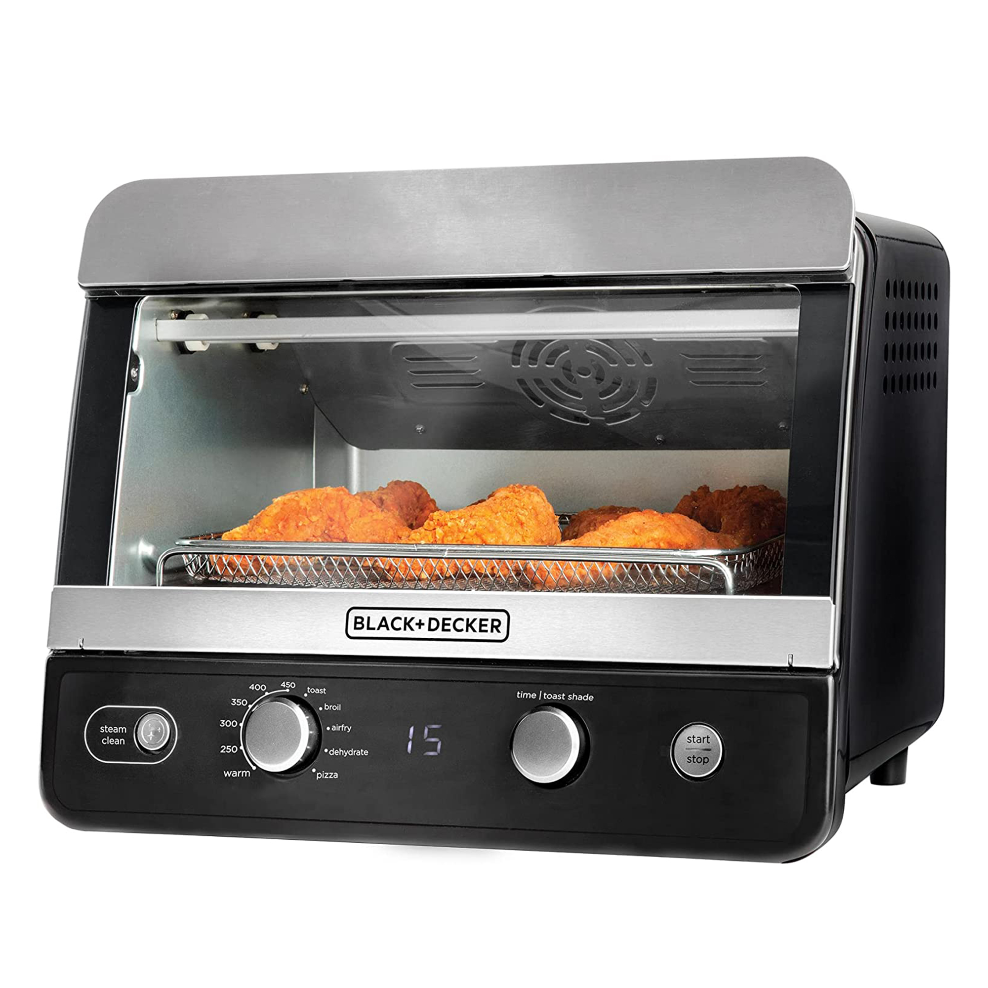 Foto 2 pulgar | Horno Eléctrico Freidora Black+Decker Tod6020b-la 8 Funciones