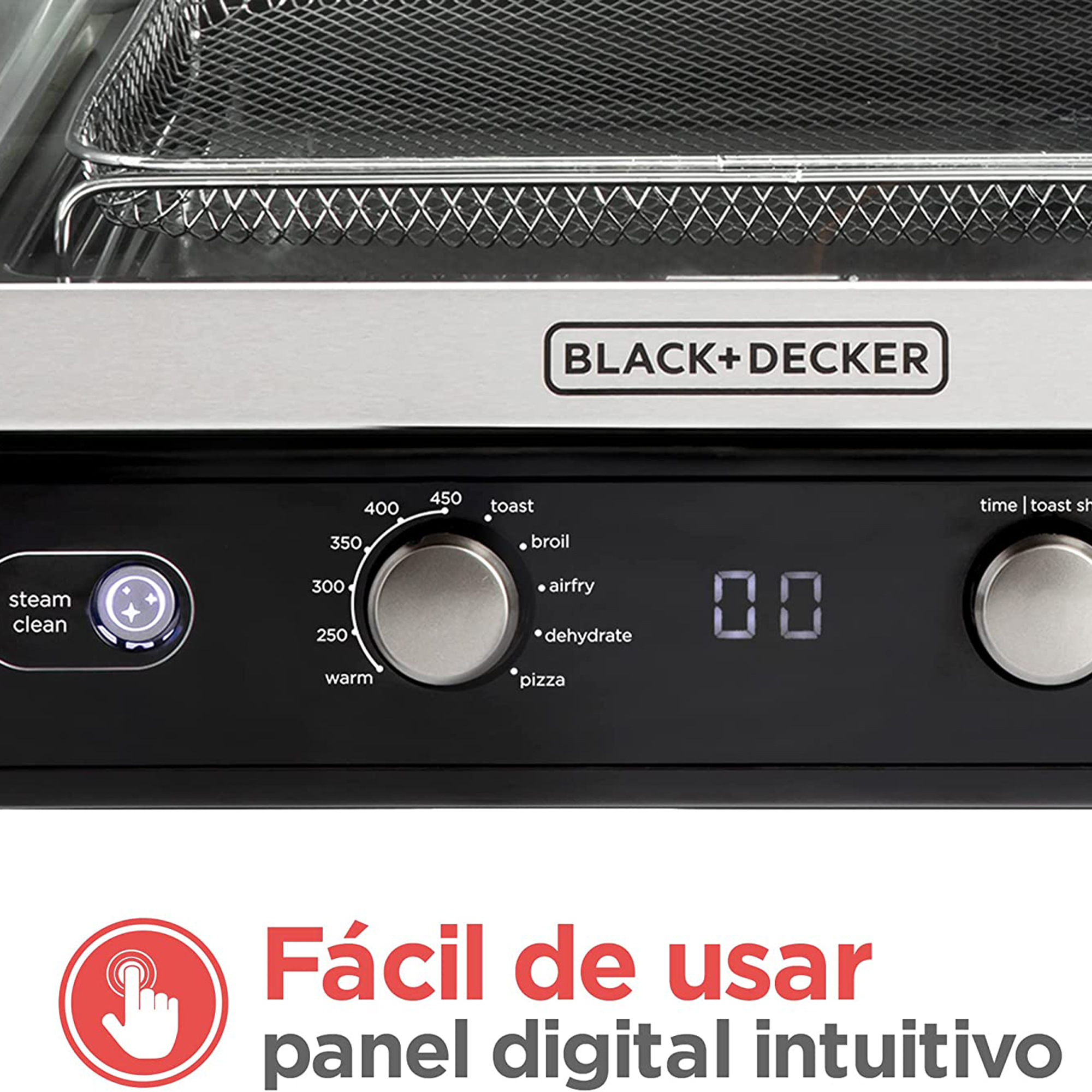 Foto 8 pulgar | Horno Eléctrico Freidora Black+Decker Tod6020b-la 8 Funciones