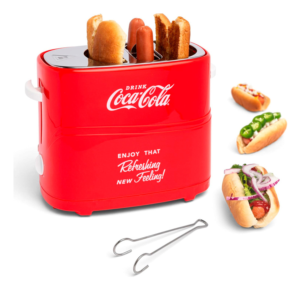 Tostador de Hotdogs Nostalgia Coca-cola