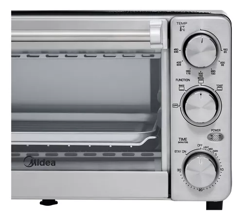 Foto 4 pulgar | Horno Midea Met12a2mss Tostator Electrico  Acero Inox