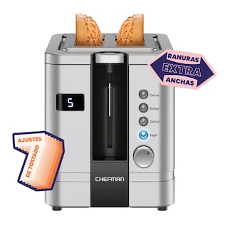 Foto 1 | Chefman - Tostador Digital De 2 Rebanadas