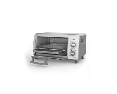 Foto 3 | Horno Tostador 4 Rebanadas con Freidora de Aire Black&Decker To1785sg-la Plateado