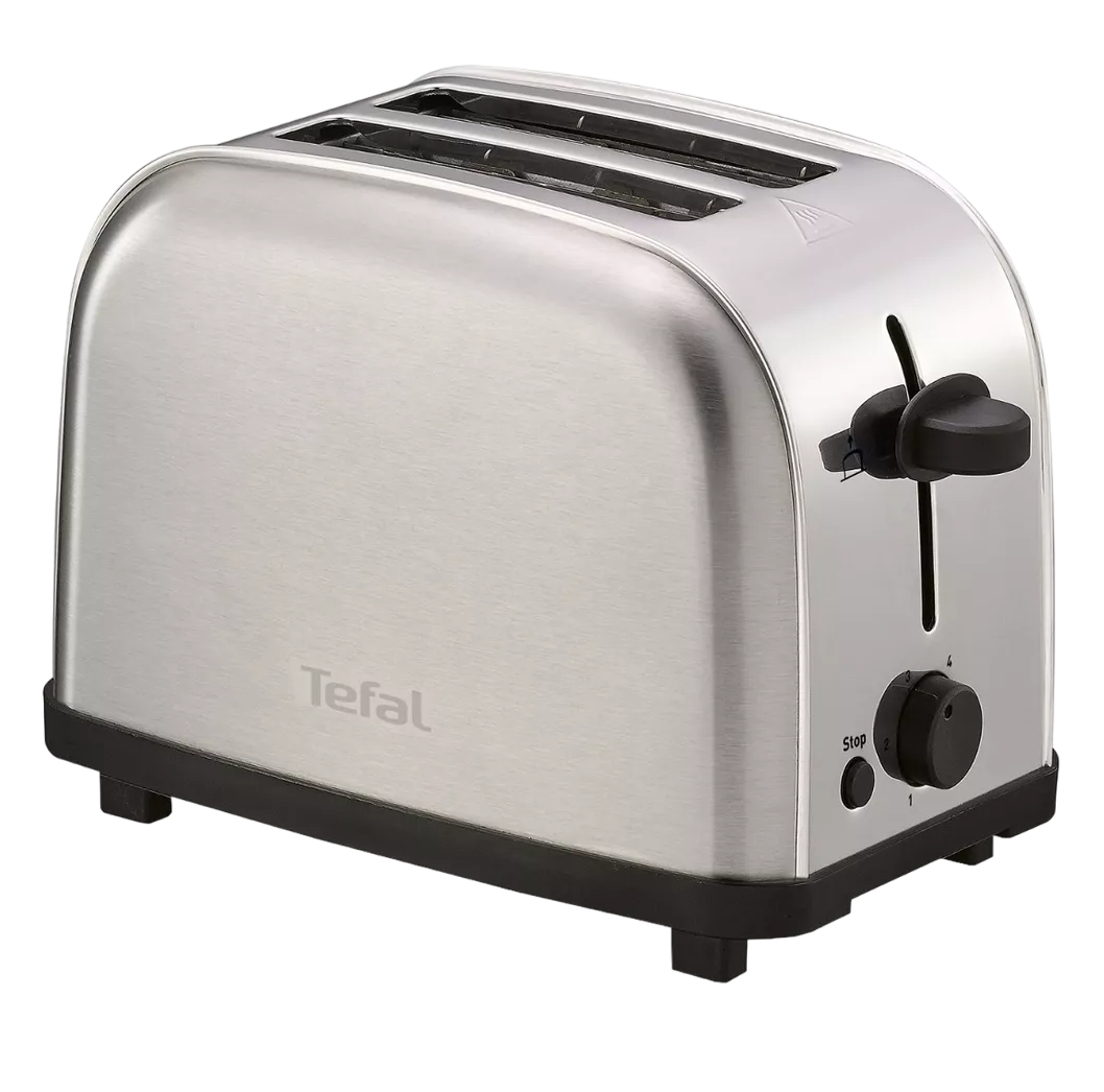 Tostador T-fal de Acero Inoxidable 6 Niveles Gris para Pan Blanco