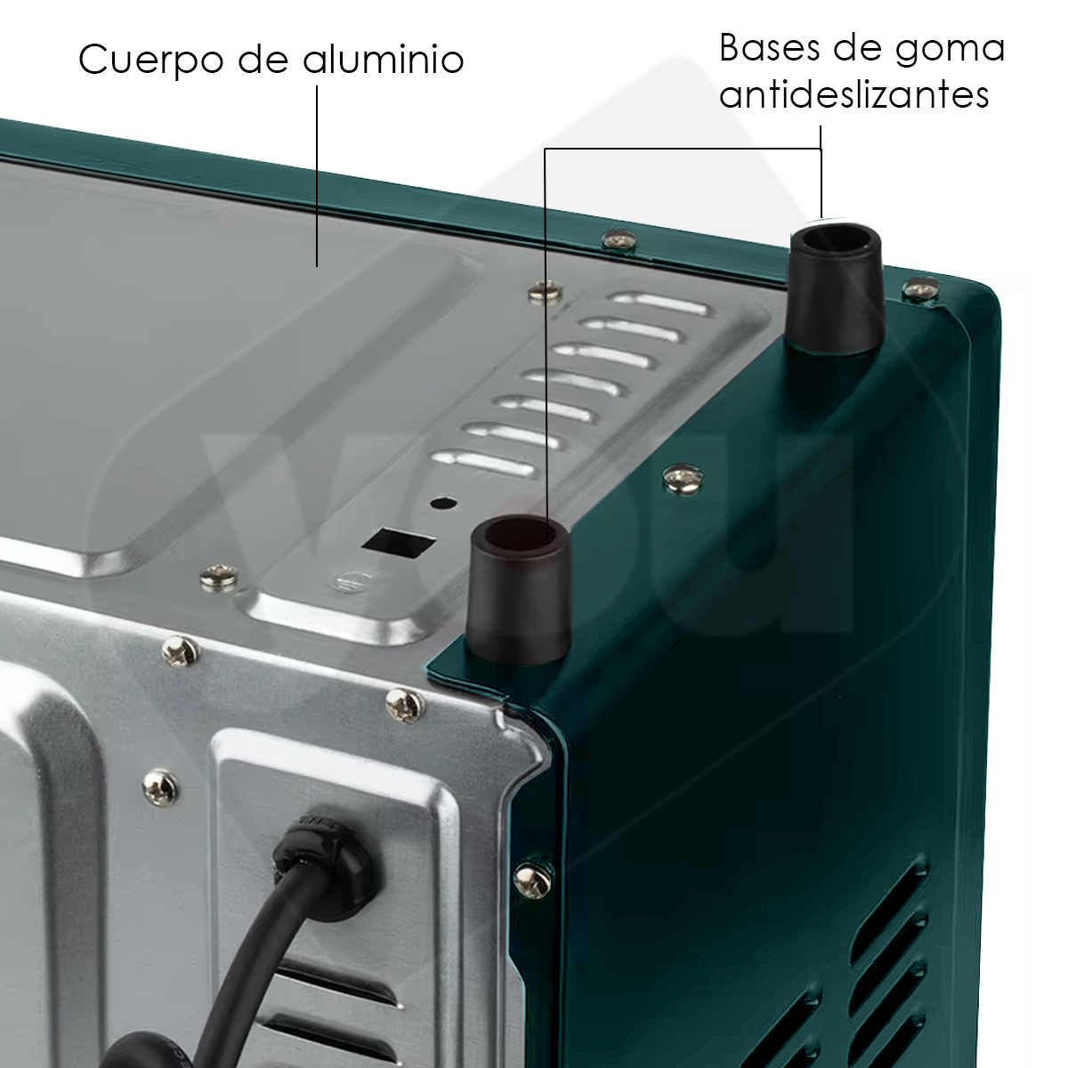 Foto 5 pulgar | Horno Electrico De Mesa Doble Resistencia 7 Litros 600w You