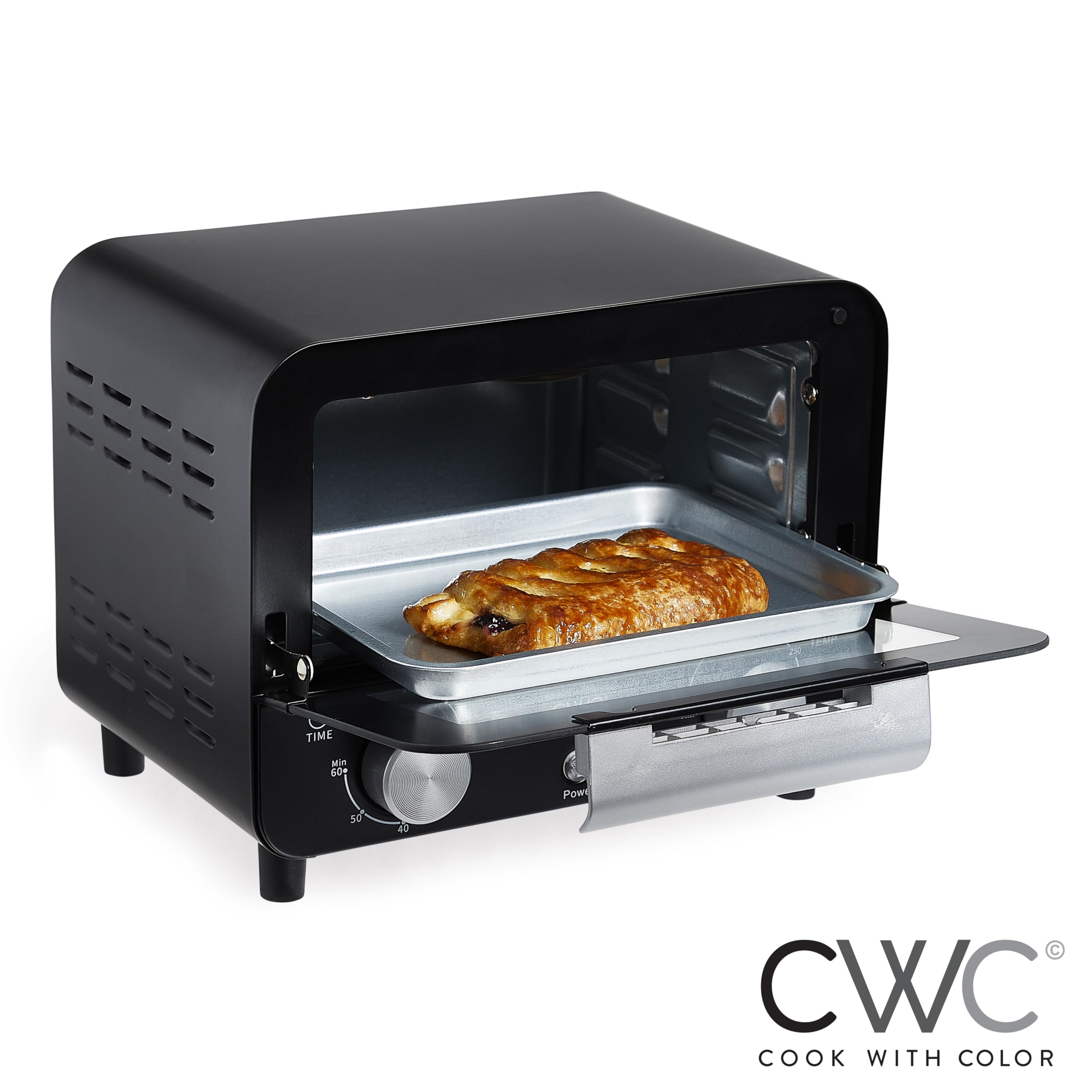 Foto 3 pulgar | Horno Tostador Cook With Color 600 W Potencia 450°f Negro - Venta Internacional