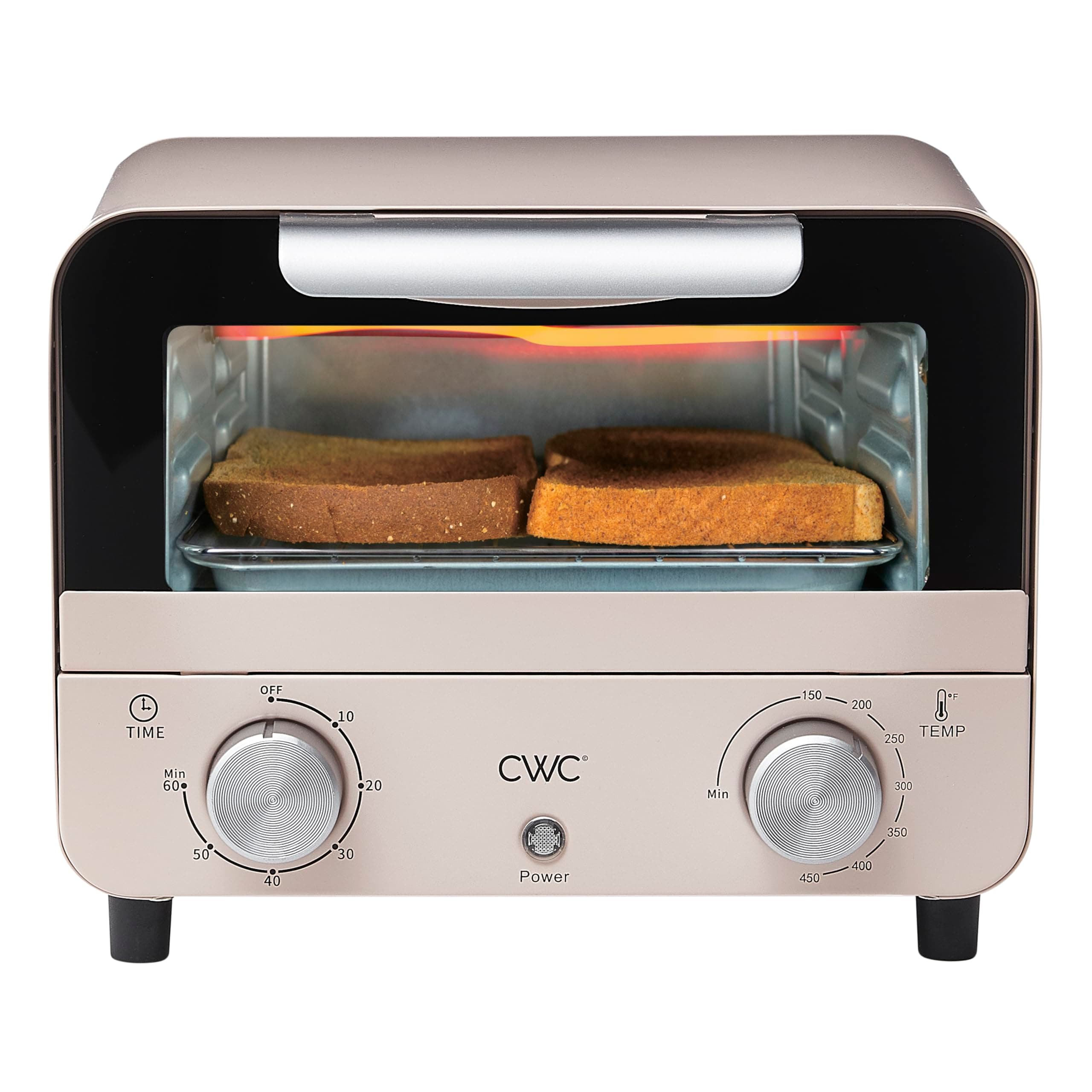 Horno Tostador Cook With Color 600 W Potencia 450°f Rosa - Venta Internacional $1,409