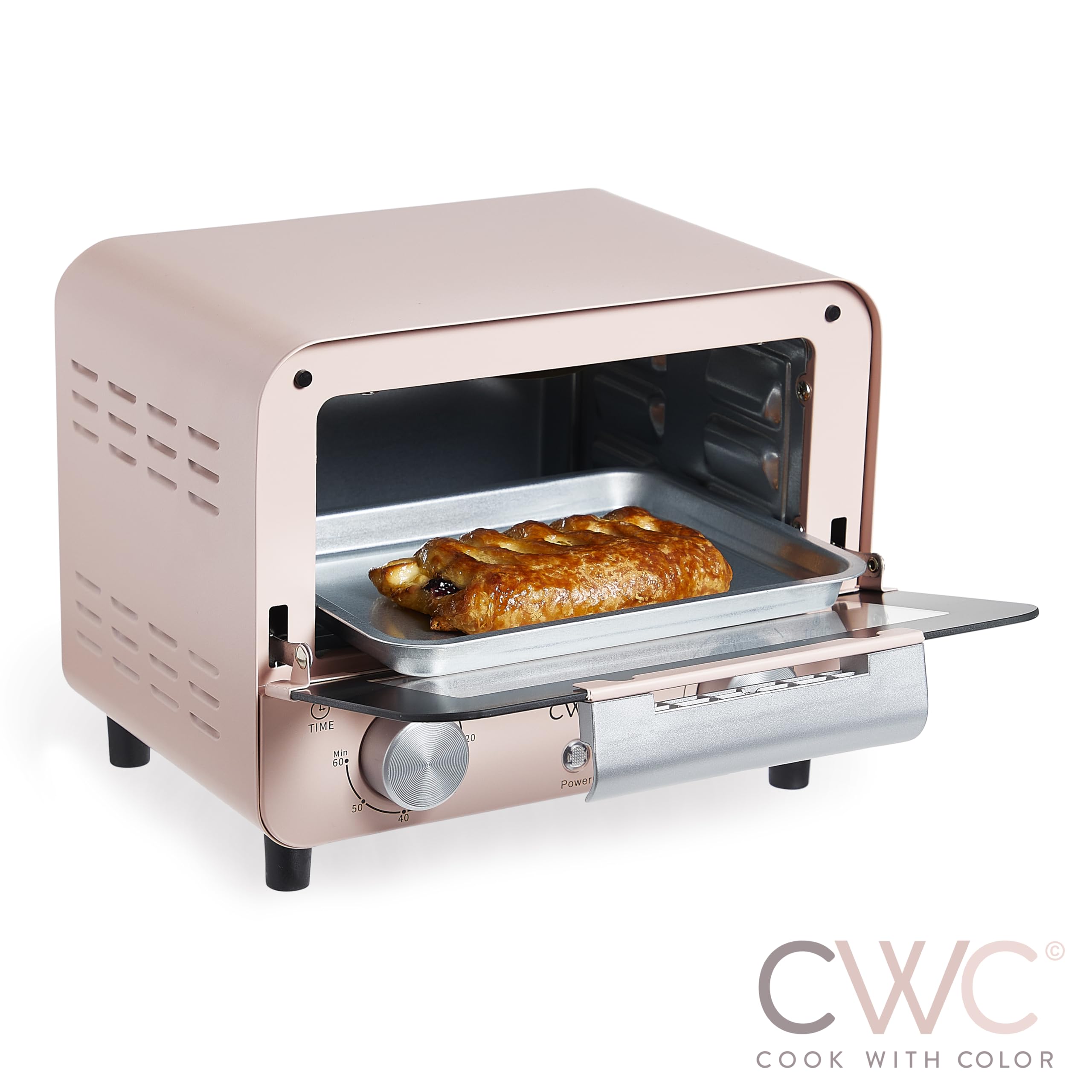 Foto 3 pulgar | Horno Tostador Cook With Color 600 W Potencia 450°f Rosa - Venta Internacional