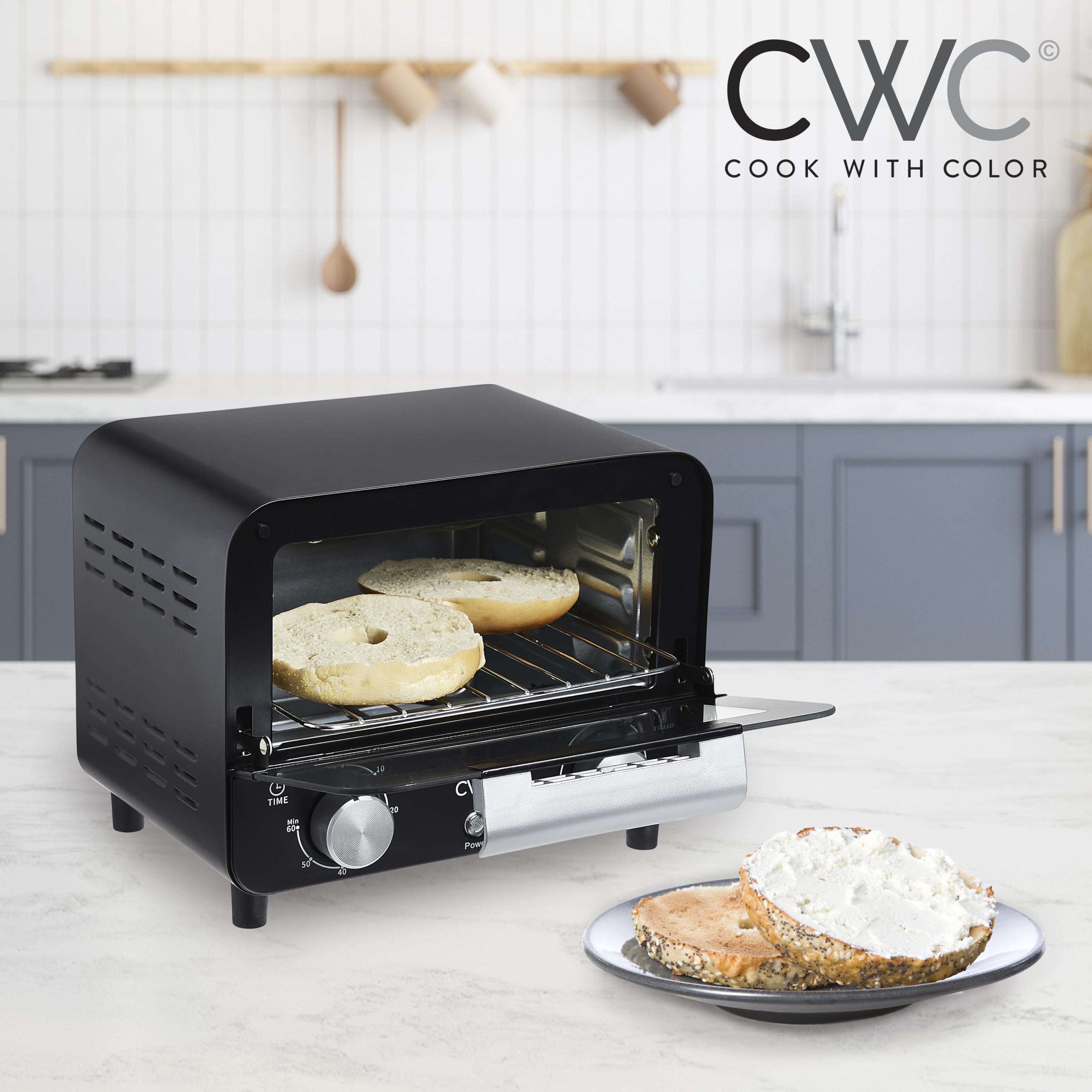 Foto 6 pulgar | Horno Tostador Cook With Color Mini 600 W Azul - Venta Internacional