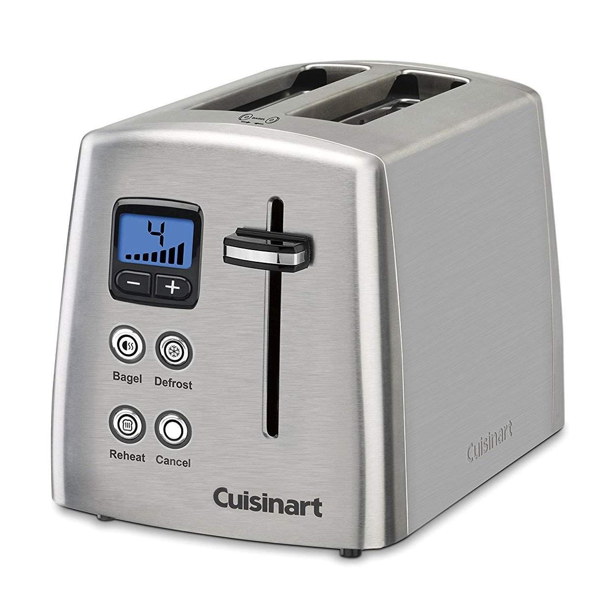 Tostadora Cuisinart Cpt-415p1 Con Cuenta Regresiva De Metal, 2 Rebanadas - Venta Internacional.