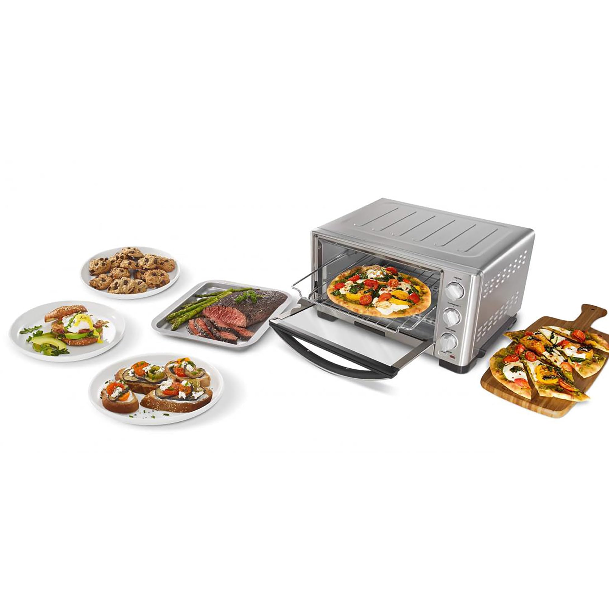 Foto 5 pulgar | Horno Tostador Y Asador Cuisinart Tob-1010 De Acero Inoxidable - Venta Internacional.