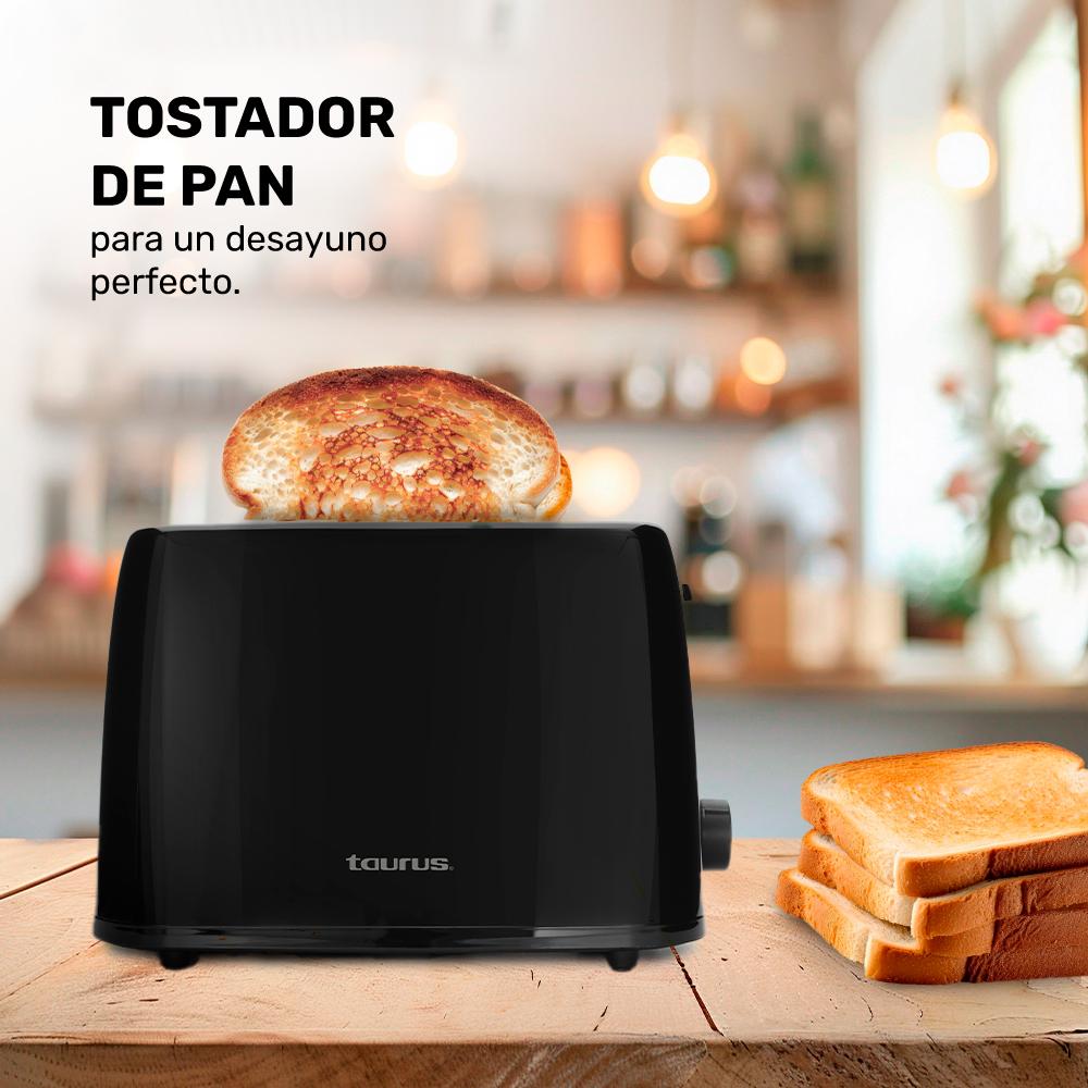 Foto 3 pulgar | Tostador de Pan Taurus Lucerna Negro