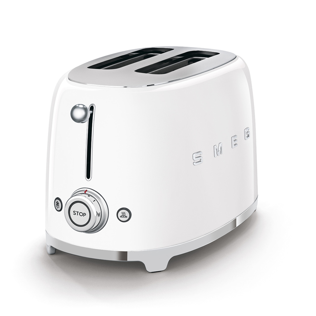 Tostador Smeg Tsf01whus Para Dos Rebanadas Blanco