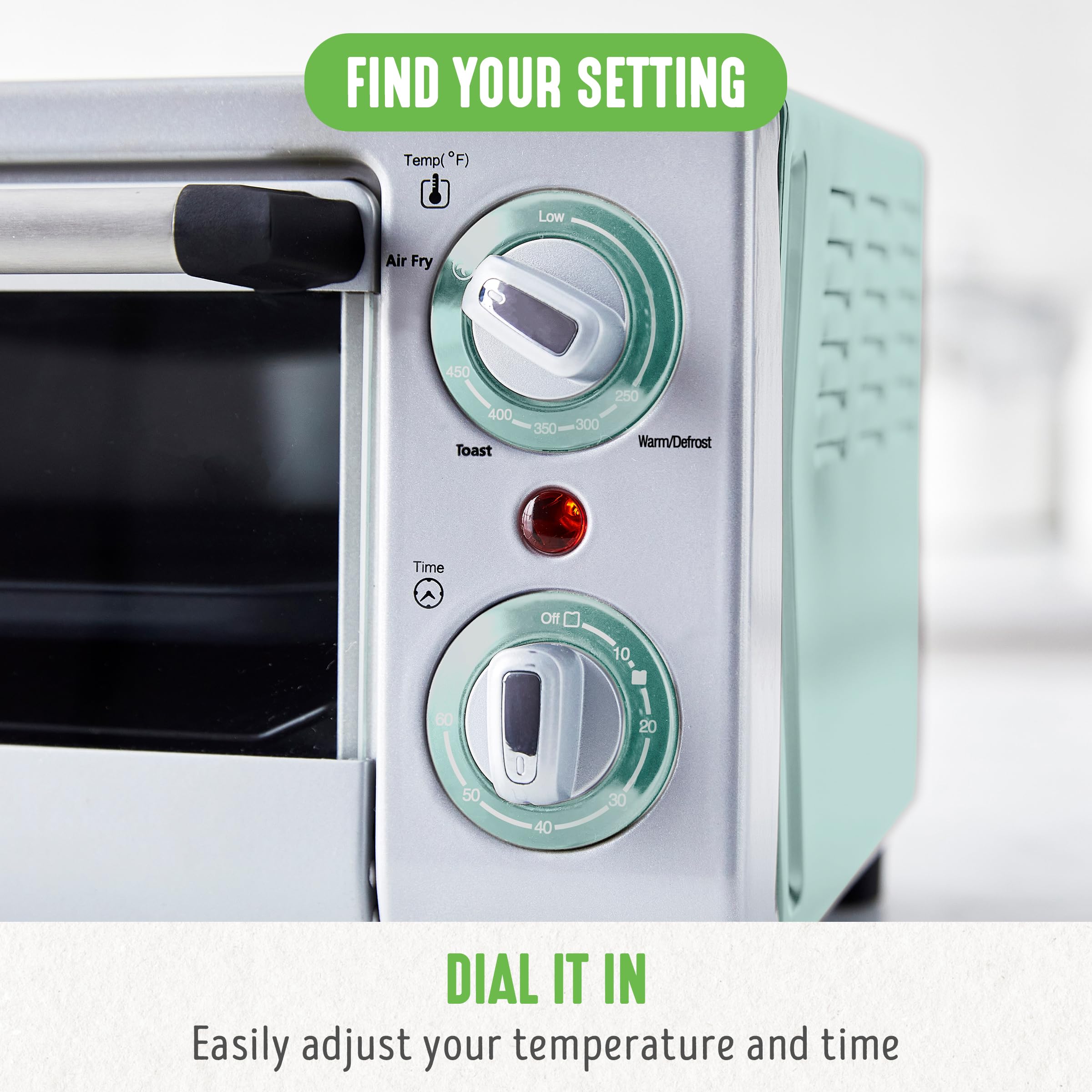 Foto 5 pulgar | Horno Tostador Greenlife de Acero Inoxidable-Venta Internacional
