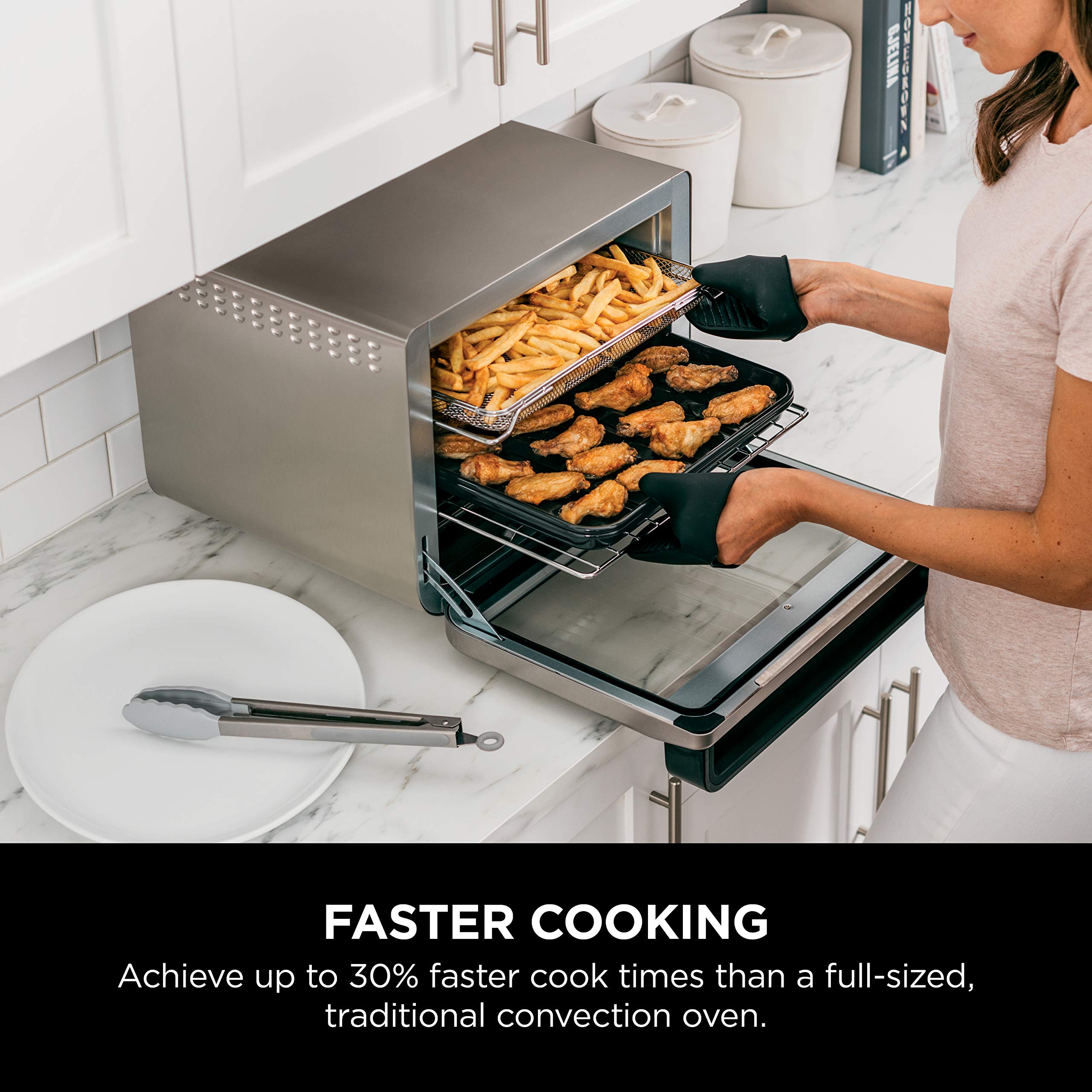 Foto 5 pulgar | Horno Tostador Ninja Dt201 10 en 1-Venta Internacional