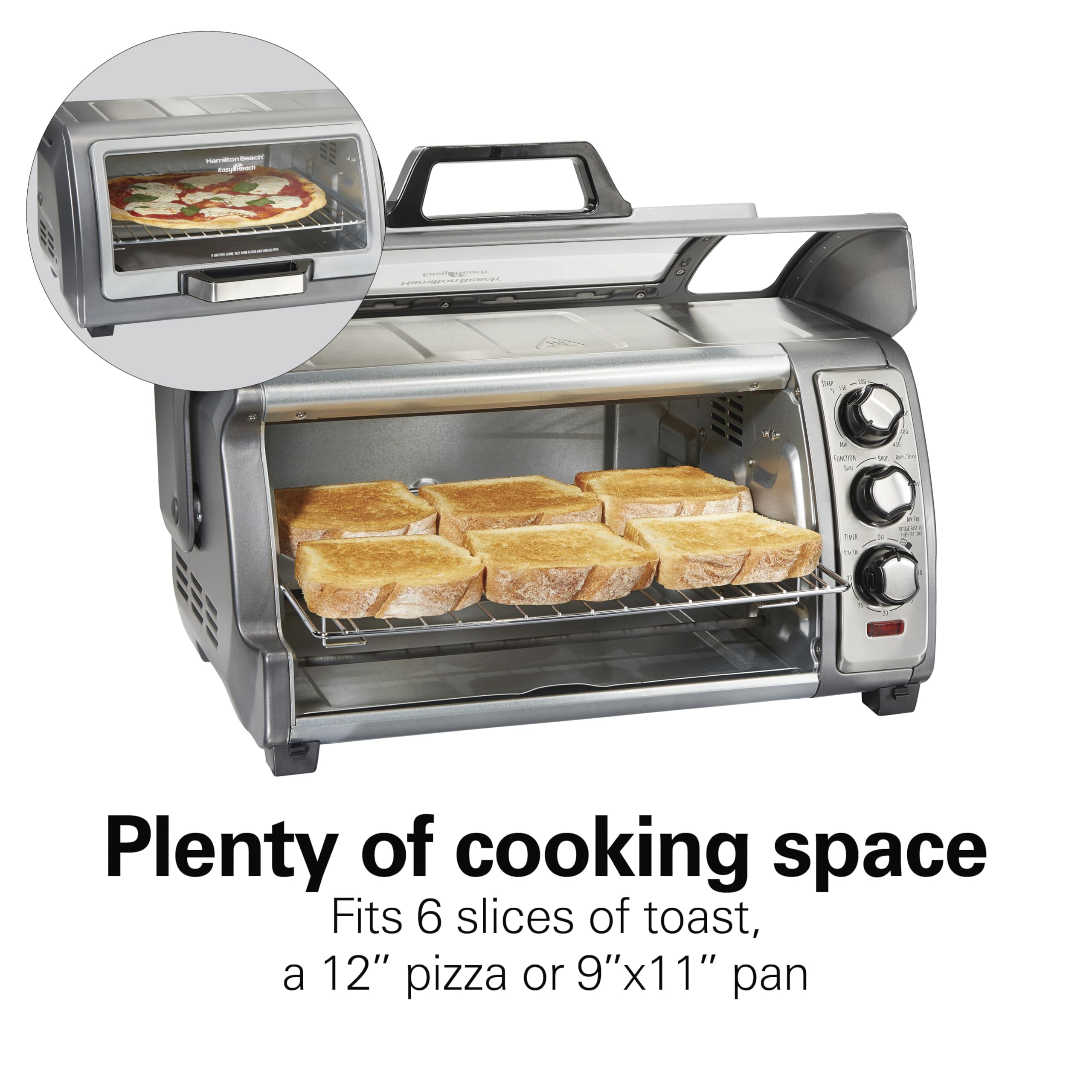 Foto 5 pulgar | Horno Tostador Hamilton Beach de Convección-Venta Internacional