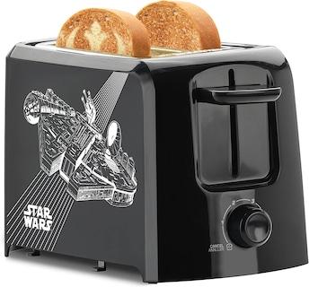 Foto 1 | Tostadora Star Wars Lsw-21cn De 2 Rebanadas, Negra, Dorado Ajustable - Venta Internacional.