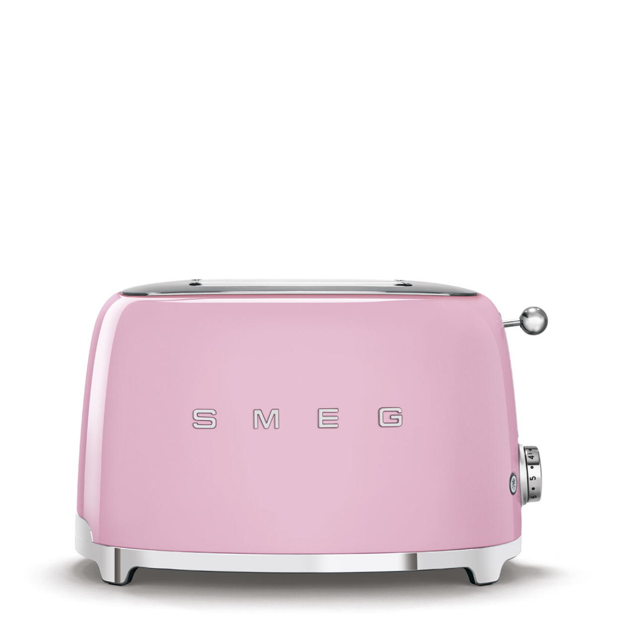 Foto 1 | Tostador 2 Rebanadas Smeg Tsf01pkus Palanca De Elevación Manual Rosa