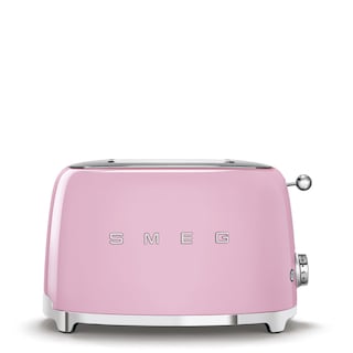 Foto 1 | Tostador 2 Rebanadas Smeg Tsf01pkus Palanca De Elevación Manual Rosa