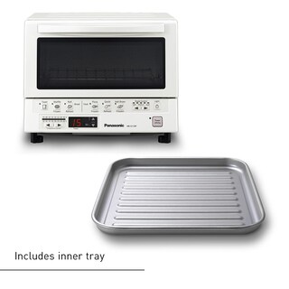 Foto 6 | Horno Tostador Panasonic Flashxpress 1300 W 4 Rebanadas Blanco - Venta Internacional
