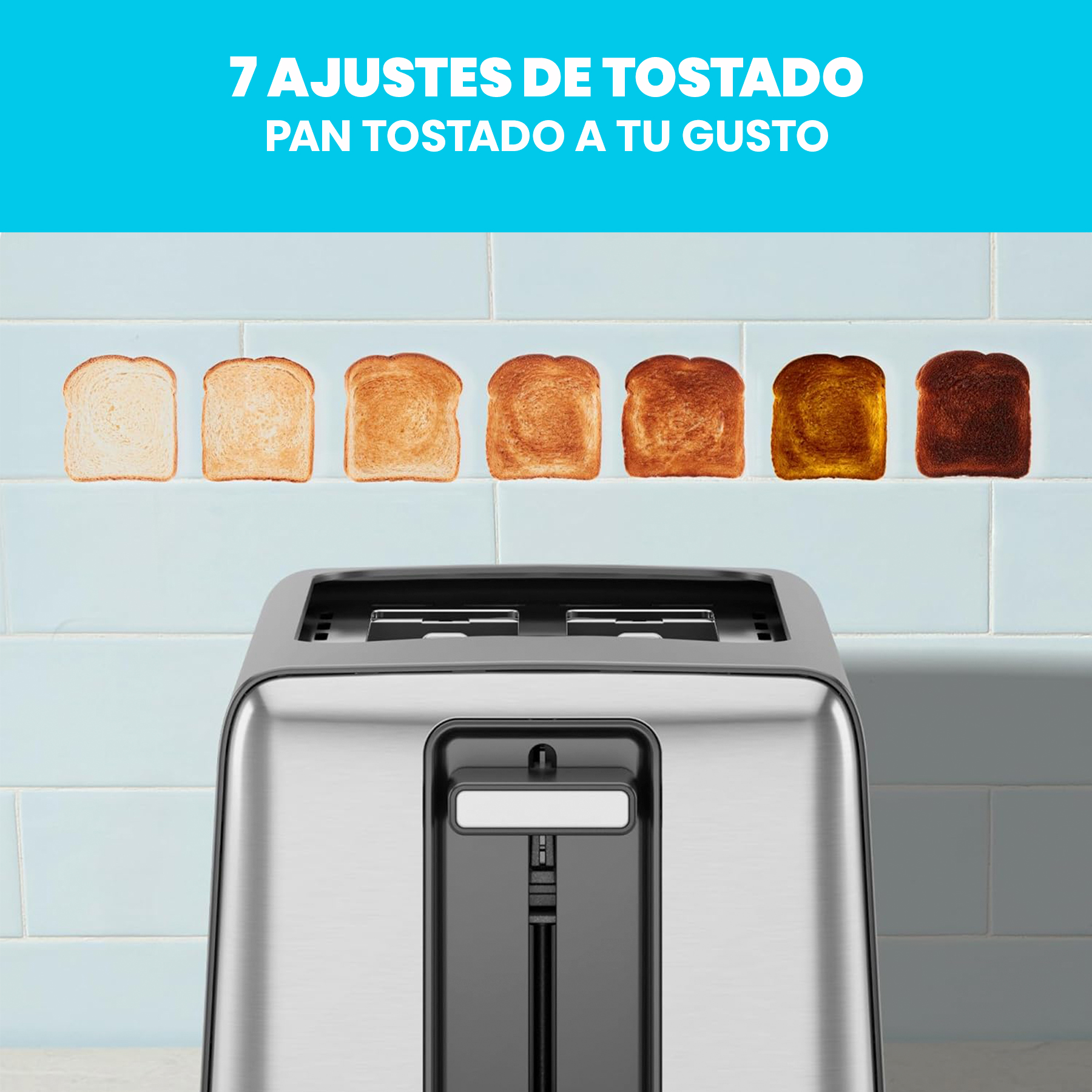 Foto 6 pulgar | Chefman - Tostador De 2 Rebanadas: Tostador De Pan Y Tostador De Bagel