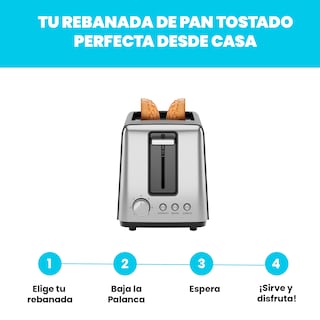 Foto 7 | Chefman - Tostador De 2 Rebanadas: Tostador De Pan Y Tostador De Bagel