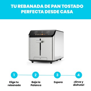 Foto 7 | Chefman - Smart Touch Tostador 2 Rebanadas Digital, 6 Definiciones De Tonalidad.