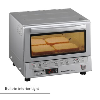 Foto 5 | Horno Tostador Panasonic Flashxpress 1300w 9 Bandejas Plateado - Venta Internacional