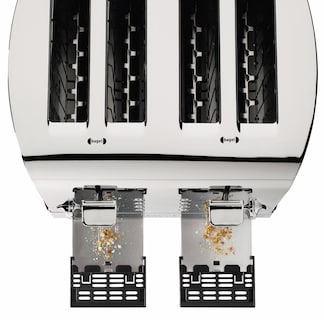Foto 2 | Set De Desayuno Toaster Krups De Acero Inoxidable, 4 Rebanadas, 1500 W - Venta Internacional.