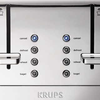 Foto 6 | Set De Desayuno Toaster Krups De Acero Inoxidable, 4 Rebanadas, 1500 W - Venta Internacional.
