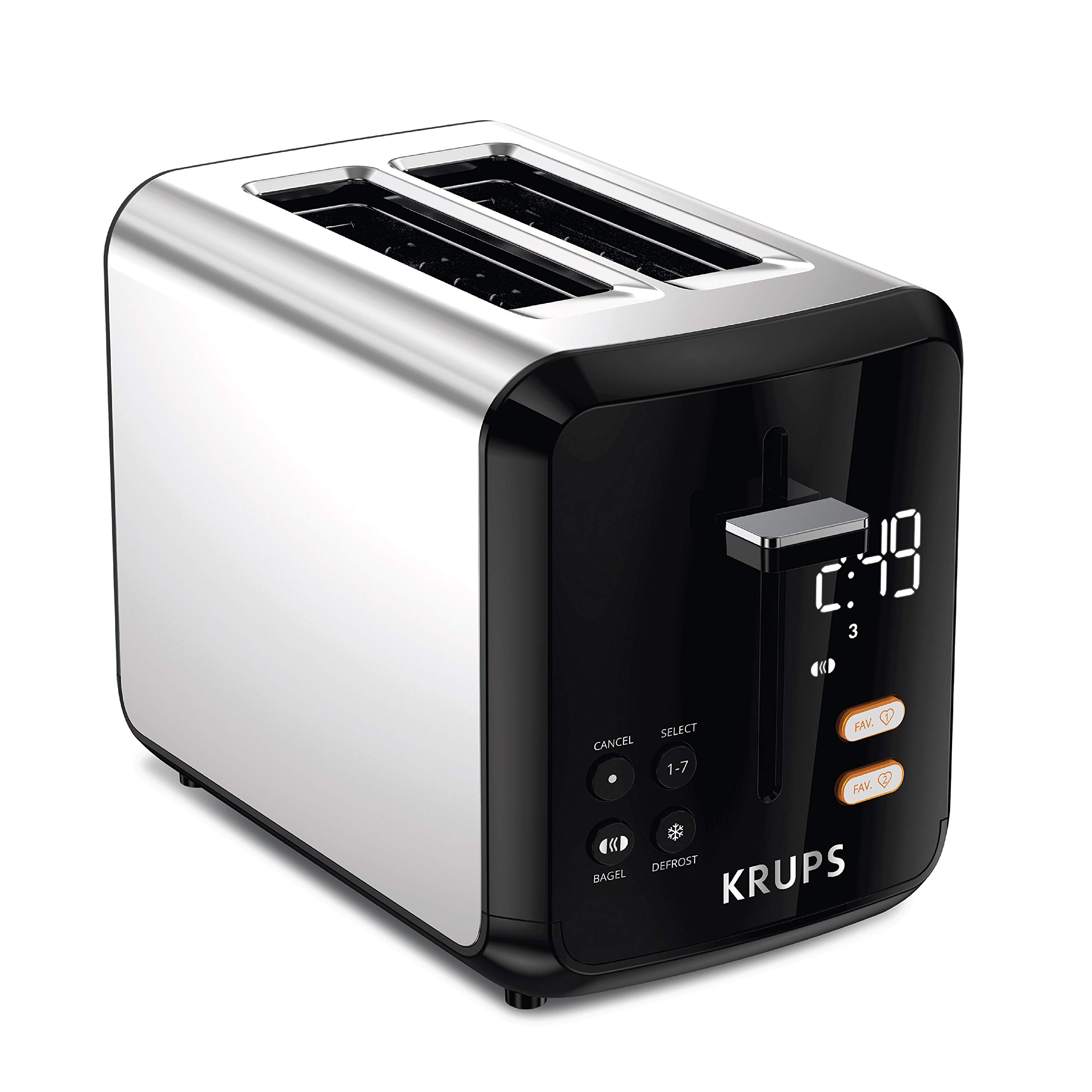 Tostadora Krups Kh320d50 My Memory Digital De Acero Inoxidable - Venta Internacional.