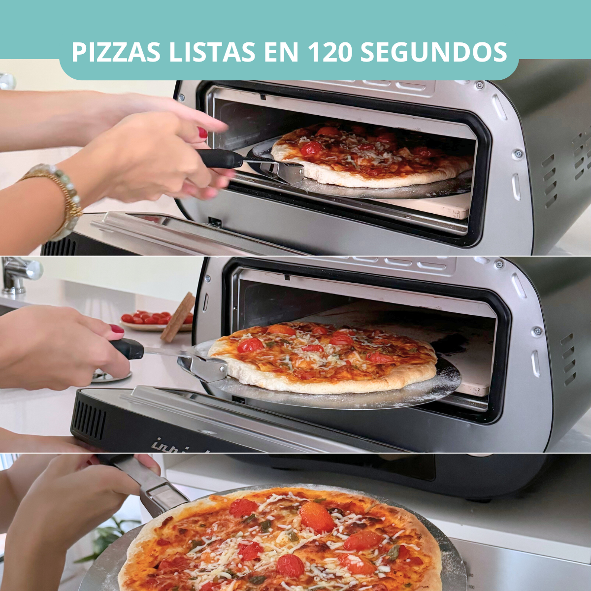 Foto 6 | Horno Eléctrico Digital Milano para pizzas Smart-Tek