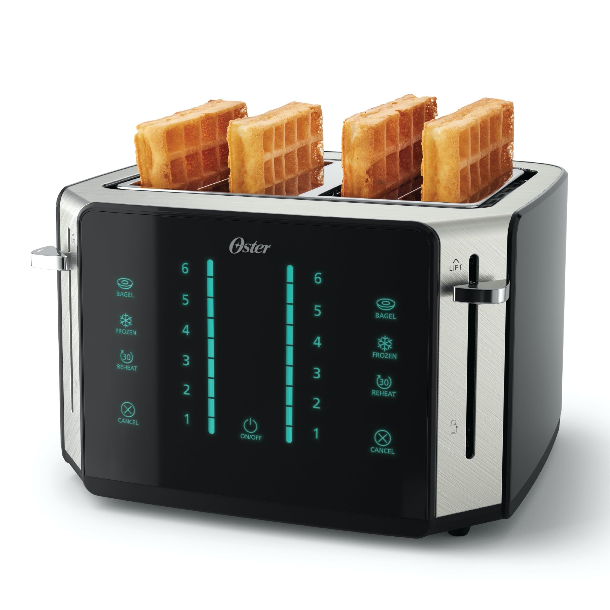 Foto 2 pulgar | Toaster Oster, Pantalla Táctil De 4 Cortes, Acero Inoxidable - Venta Internacional.