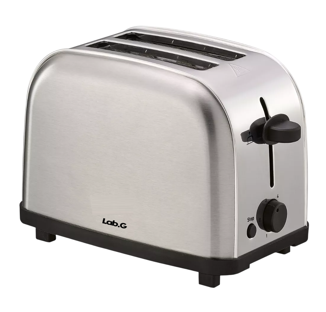 Tostador Lab.g Para Pan Blanco Acero Inoxidable 6 Niveles Gris