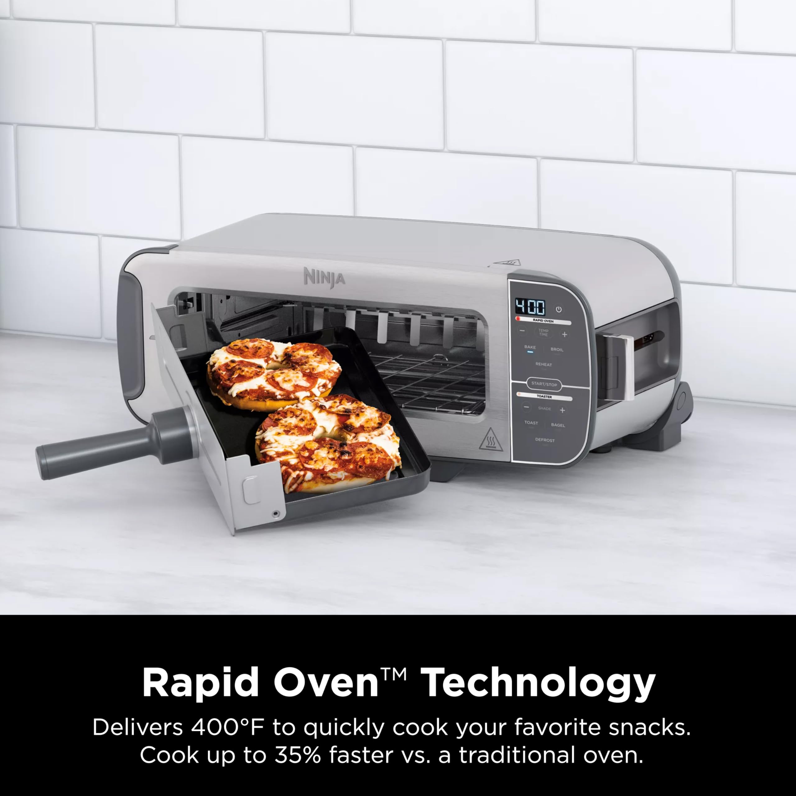 Foto 5 pulgar | Tostadora Plegable 2 En 1 Ninja St101 Foodi 2 Rebanadas 1500 W - Venta Internacional.