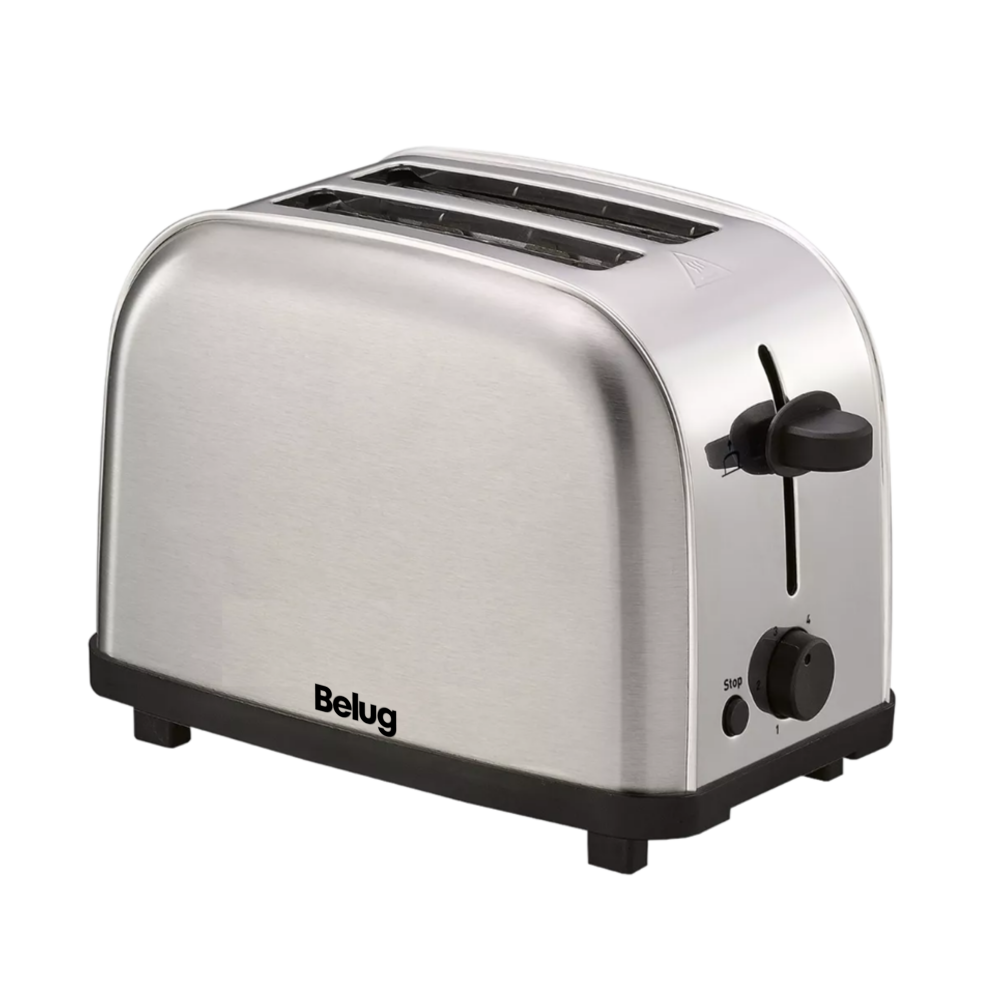 Tostador Belug ,para Pan Blanco Acero Inoxidable 6 Niveles, Gris