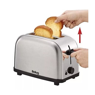 Foto 3 | Tostador Belug ,para Pan Blanco Acero Inoxidable 6 Niveles, Gris
