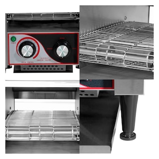 Foto 4 | Tostadora Pan Electrica Industrial 150 Rebanadas 7 Vel Acero Gutstark Home