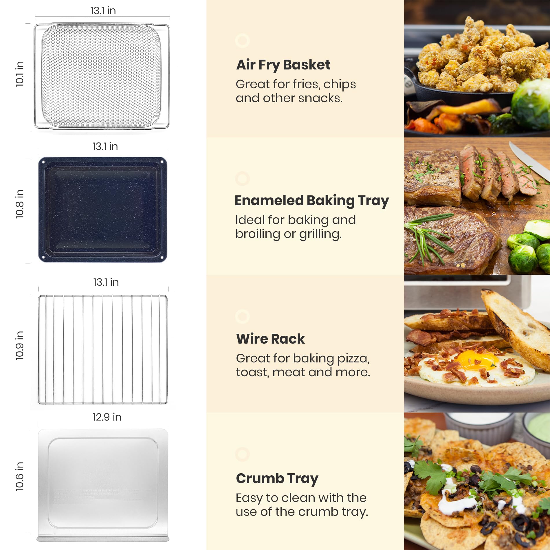 Foto 8 pulgar | Horno Tostador Air Fryer Val Cucina 10 en 1 - Venta Internacional