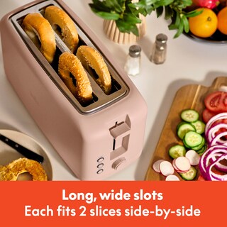 Foto 2 | Toaster Bella De 4 Rebanadas, Delgada, Ranura Larga, 1400 W, Con Bandeja Para Migas - Venta Internacional.