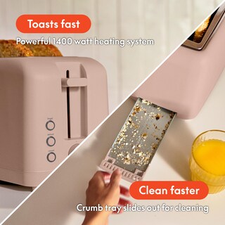 Foto 3 | Toaster Bella De 4 Rebanadas, Delgada, Ranura Larga, 1400 W, Con Bandeja Para Migas - Venta Internacional.