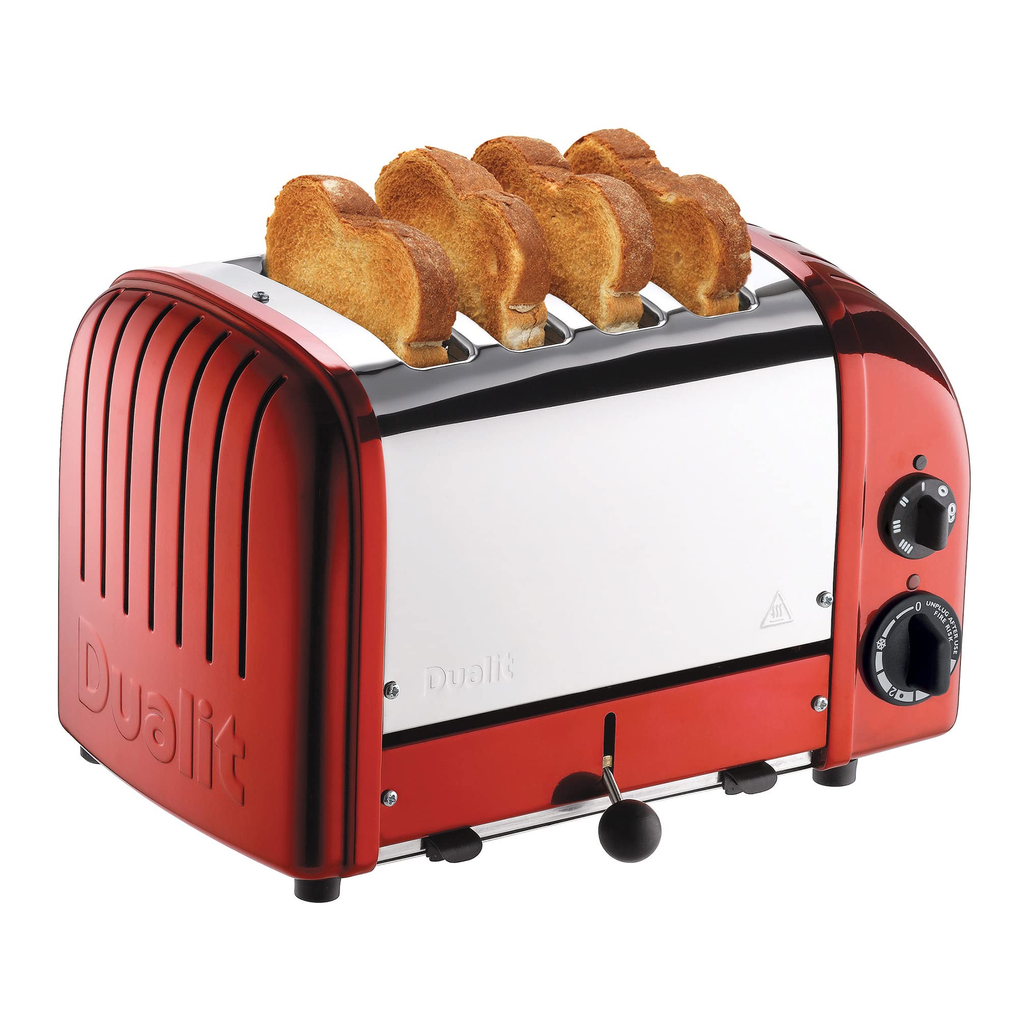 Tostadora Dualit Classic De 4 Rebanadas Newgen Apple Candy Red - Venta Internacional.